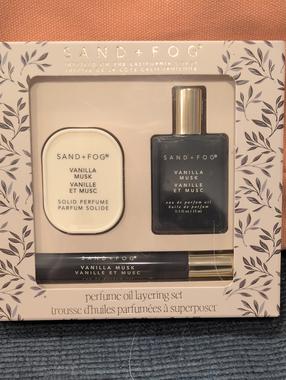 Sand And Fog Vanilla Musk Set